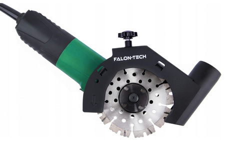 Osłona tarczy przeciwpyłowa szlifierki kątowej 115-125 mm do usuwania pyłu FALON-TECH