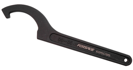 Klucz hakowy z noskiem do nakrętek RF - 90-95 mm FORSAGE