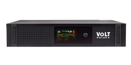 Zasilacz Awaryjny UPS RackUPS 19" ST1200 2U (1200VA/720W/14Ah) LCD VOLT POLSKA