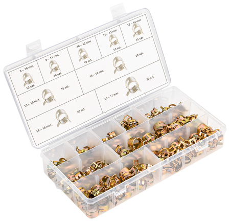 Opaski zaciskowe sprężynowe obejmy metalowe 135EL FALON-TECH