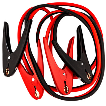 Kable przewody rozruchowe grube 600A 2x2,5m YATO