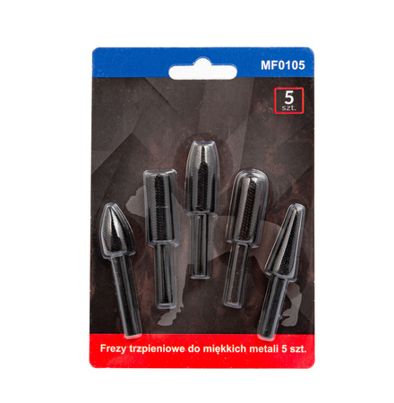 Frezy trzpieniowe do drewna i metalu 5el FALON_TECH