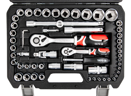 Zestaw kluczy nasadowych klucze nasadowe bity torx 108 sztuk YT-38791 YATO