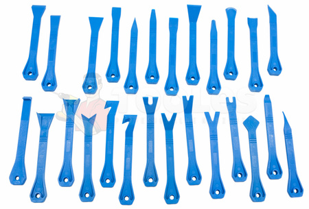 Ściągacze do tapicerki 27 el (zestaw ściągaczy) FALON-TECH