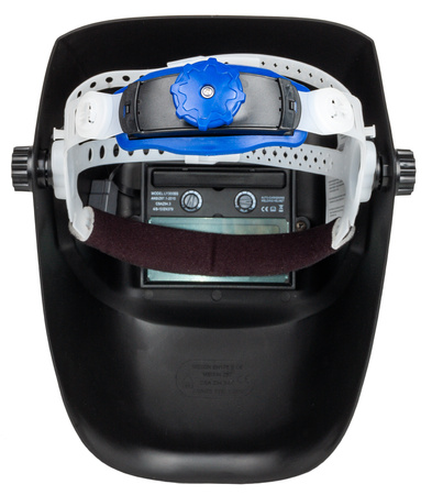 Maska spawalnicza przyłbica samościemniająca 80 czarna (2 filtry)