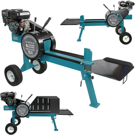 Łuparka do drewna kinetyczna spalinowa pozioma KS 15 TKG 52/35 15T Könner & Söhnen KS