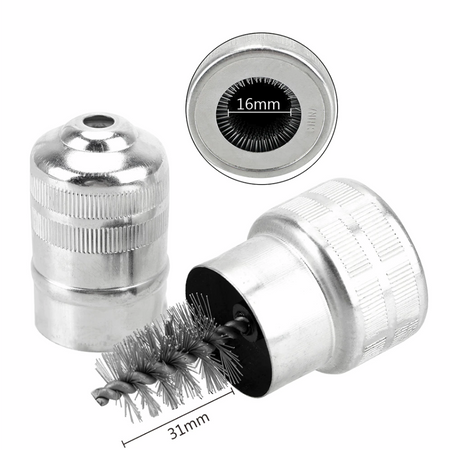 Szczotka druciana do czyszczenia z rdzy klem klema i zacisków akumulatora FALON-TECH