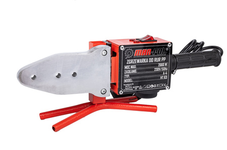 Zgrzewarka do rur z tworzyw sztucznych polifuzyjna 2700w MAR-POL