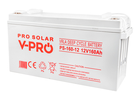 Akumulator VPRO DEEP CYCLE SOLAR 12V 160Ah Bezobsługowy VOLT POLSKA