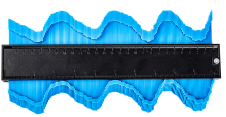 Wzornik szablon przymiar odwzorowania kształtów duplikator 250 mm FALON-TECH