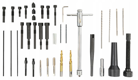 Zestaw do demontażu wyciągania wykręcania urwanych świec żarowych żarników 38el FALON-TECH