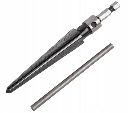 Rozwiertak stożkowy ręczny do drewna tworzywa pogłębiacz HEX 5-16 mm FALON-TECH