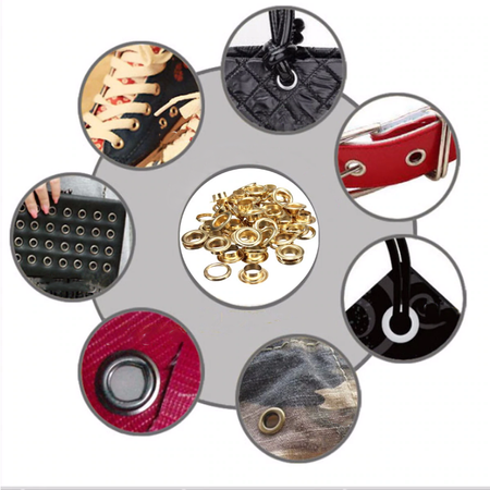 Oczka kaletnicze 103 sztuki 12,5mm FORSAGE