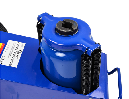 Podnośnik hydrauliczno pneumatyczny mocny lewarek 35T TIR żaba 257-627 mm GEKO