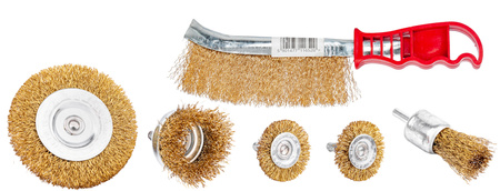 Zestaw szczotek drucianych do wiertarki 5 szt. plus szczotka ręczna TRADE HOUSE