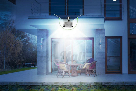 Lampa solarna uliczna JOCKER LED 120W 12000mAh VOLT POLSKA