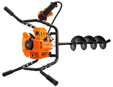 Świder spalinowy 2-osobowy wiertnica glebowa 5,2 KM MAR-POL