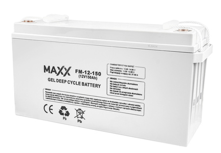 Akumulator żelowy DEEP CYCLE MAXX 150Ah 12V