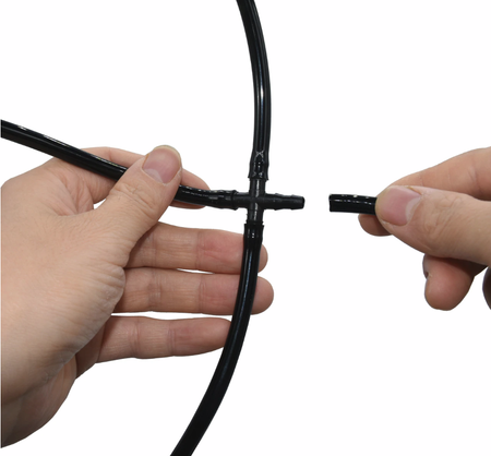 Wąż do wody PCV do nawadniania kropelkowego 4mm 10m VOLT POLSKA