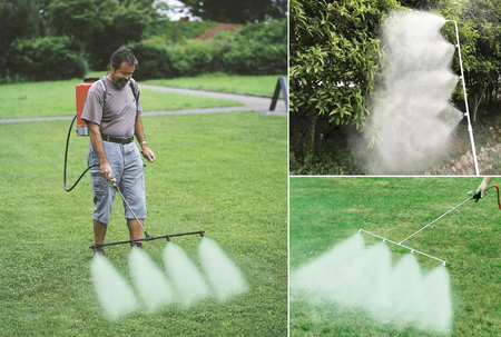 Opryskiwacz akumulatorowy ciśnieniowy plecakowy elektryczny 5 dysz 16L AL-FA