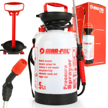 Opryskiwacz ręczny 5l z kołnierzem MAR-POL