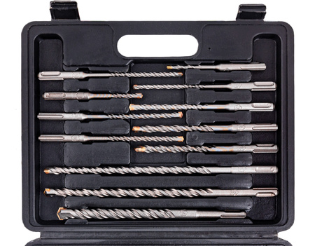 Zestaw wierteł i dłut SDS Plus SDS+ do betonu 17 szt. (wiertło, dłuto) FALON-TECH