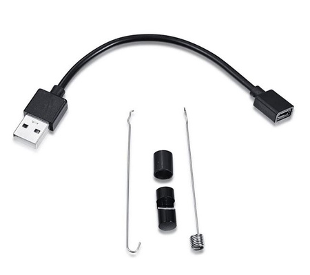 Endoskop kamera inspekcyjna USB LED 2 m (Windows, Android) GEKO