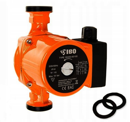 Pompa cyrkulacyjna obiegowa do pieca C.O. OHI 25-40/180 IBO