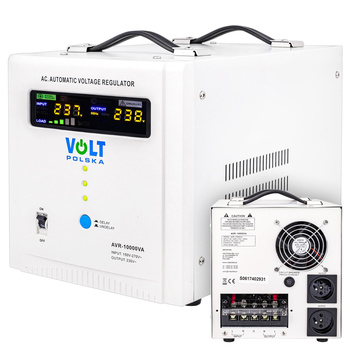 Stabilizator napięcia AVR 10000 VA do agregat  VOLT POLSKA