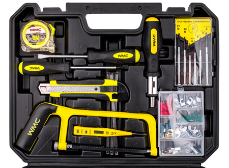 Zestaw narzędziowy 150 elementów WMC