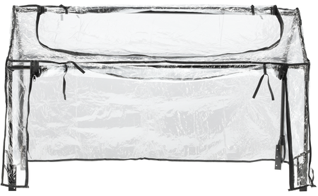 Tunel foliowy folia szklarnia ogrodowa 120x80x60 cm YATO