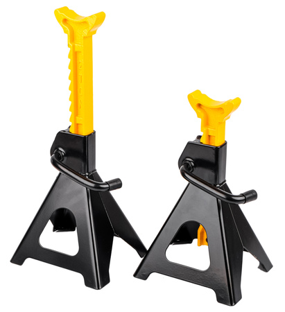 Podnośnik hydrauliczny niskoprofilowy 2T + kobyłki ROCKFORCE