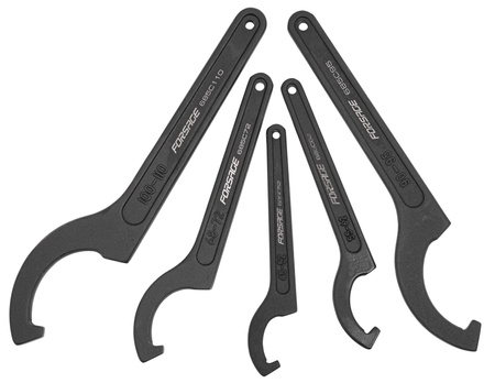 Klucz hakowy z noskiem do nakrętek RF - 100-110 mm FORSAGE