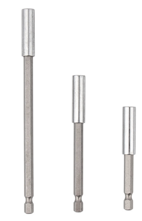 Uchwyt magnetyczny do bitów 1/4" przedłużki 3szt FALON-TECH