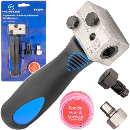Zestaw do zarabiania przewodów końcówek hamulcowych 3/16" 4,75 FALON-TECH