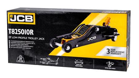 Podnośnik samochodowy hydrauliczny żaba 2 tony niskoprofilowy JCB