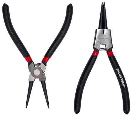 Szczypce do pierścieni segera 6" 4 szt segeera zestaw szczypiec 150 mm FALON_TECH