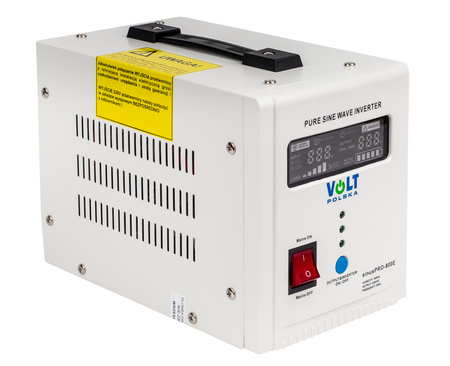 Przetwornica UPS Awaryjne Zasilanie Pieca CO SINUSPRO-800E (12V/230V/800W) VOLT POLSKA