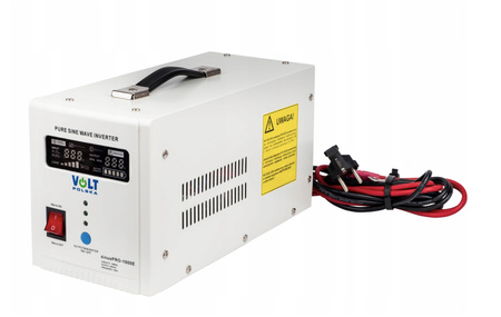 Przetwornica UPS Awaryjne Zasilanie Pieca CO SINUSPRO-1000E (12V/230V/1000W) VOLT POLSKA