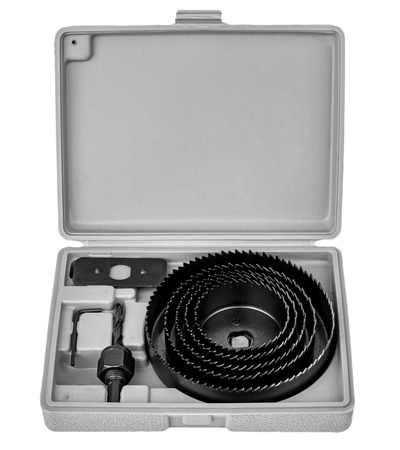 Otwornice do drewna koronkowe 8 sztuk FALON-TECH