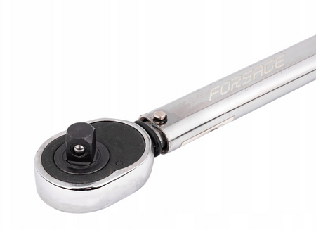 Klucz dynamometryczny do kół 1/2" 28-210 Nm chrom blokada grzechotka etui FORSAGE