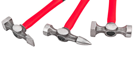 Narzędzia blacharskie 7 el. młotki kowadełka zestaw GEKO