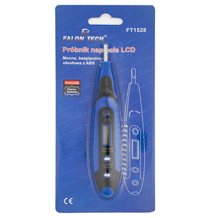 Tester próbnik napięcia LED LCD 12-220V FALON-TECH