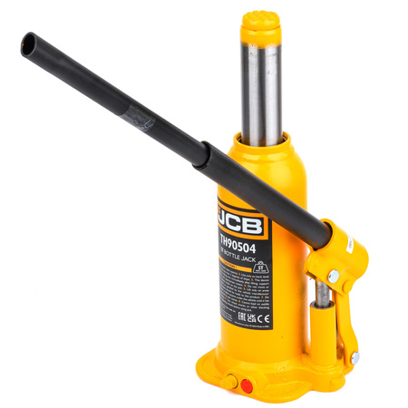 Podnośnik hydrauliczny słupkowy butelkowy maszynowy samochodowy lewarek 5T JCB