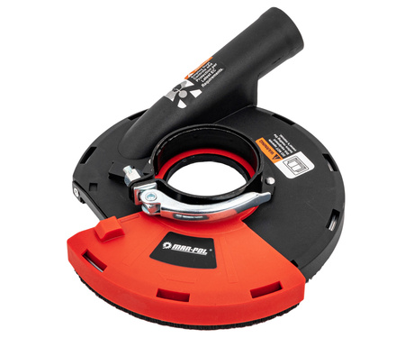 Osłona przeciwpyłowa odsysająca do szlifierki 180-230 mm MAR-POL