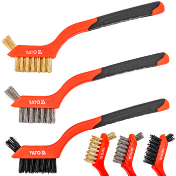 Zestaw szczotek drucianych 3 szt. YATO