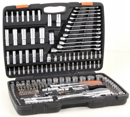 Zestaw nasadek grzechotki 216 el STHOR 58691 YATO