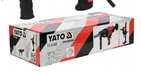 Wiertnica Diamentowa do Betonu ze statywem 2200W YATO