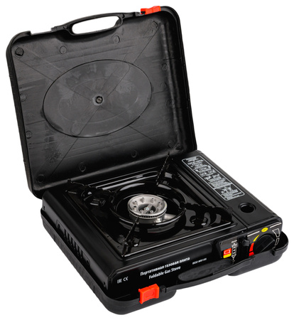 Gazowa kuchenka turystyczna polowa jednopalnikowa 2,5 kW kartusze GEKO