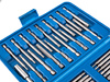 Bity do wkrętarki zestaw bitów 75mm + uchwyt 50el do wiertarki w walizce FALON-TECH